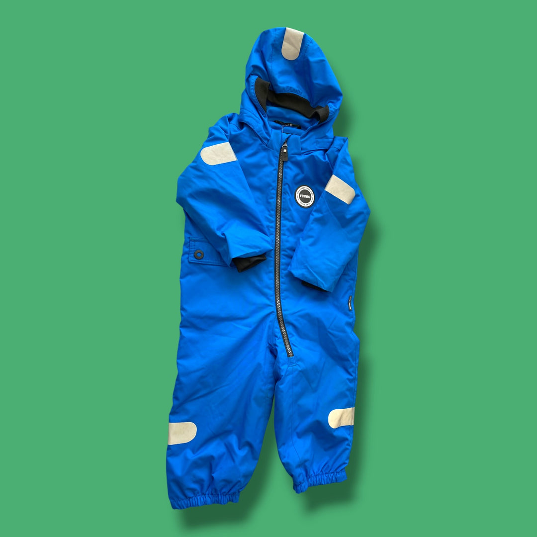 Blue Reima One piece Snow, 18-24m