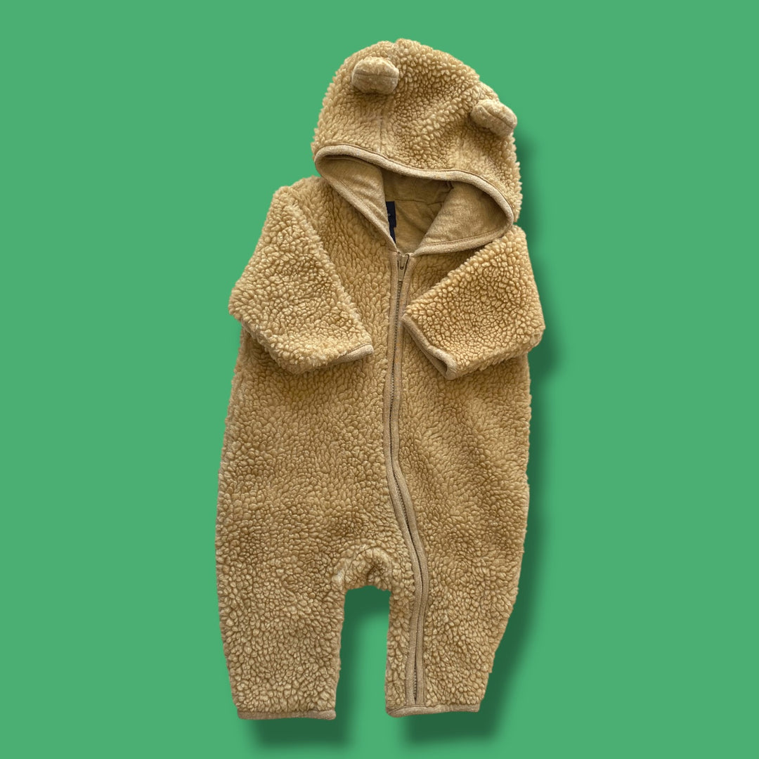 Tan Gap Warmsuit, 0-3m