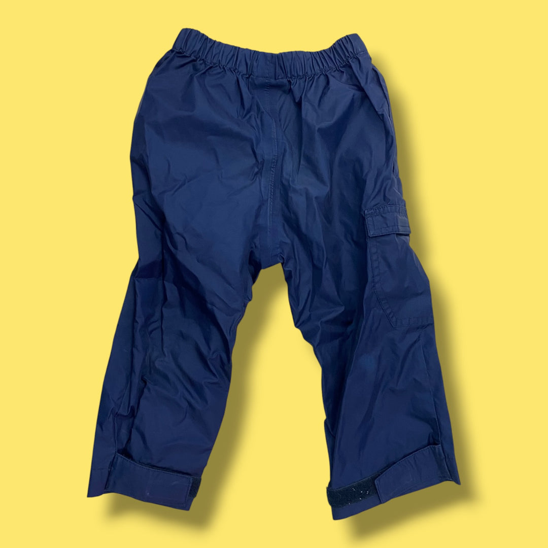 Blue Columbia Rain Pants, 2Y
