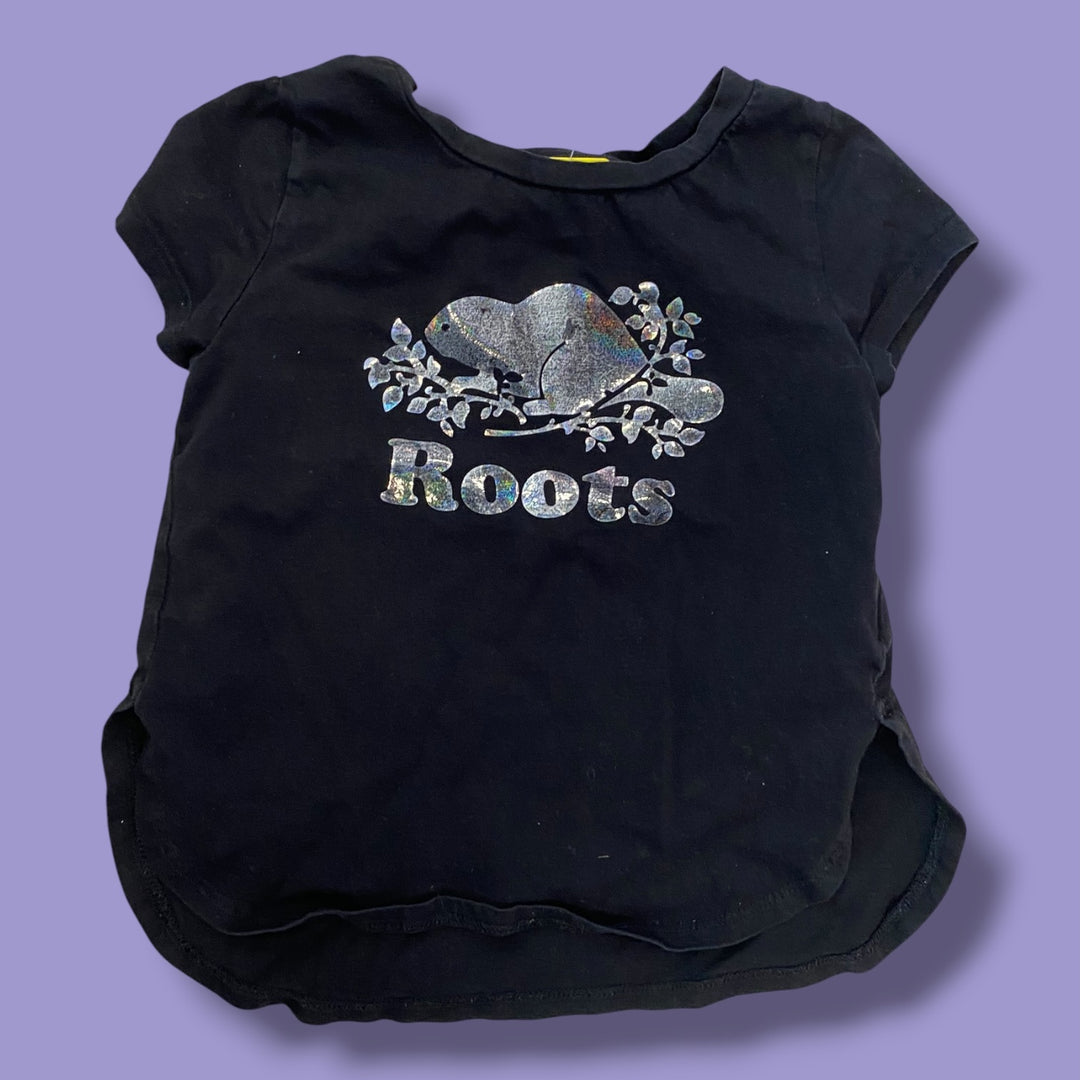 Black Roots Tshirt, 5Y