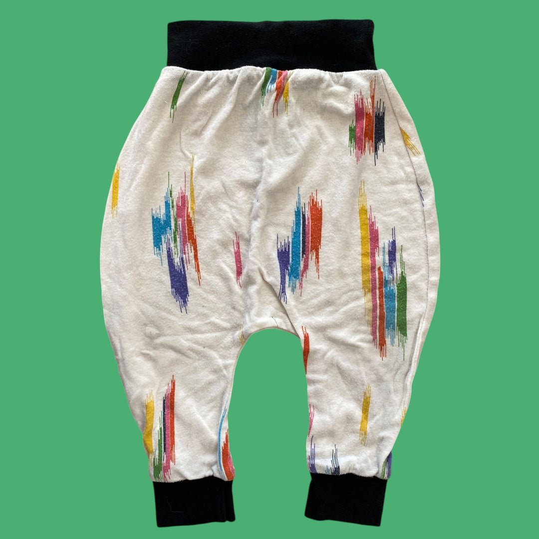 Multicolour Small Shopping as is-wash wear pants, 6-12m