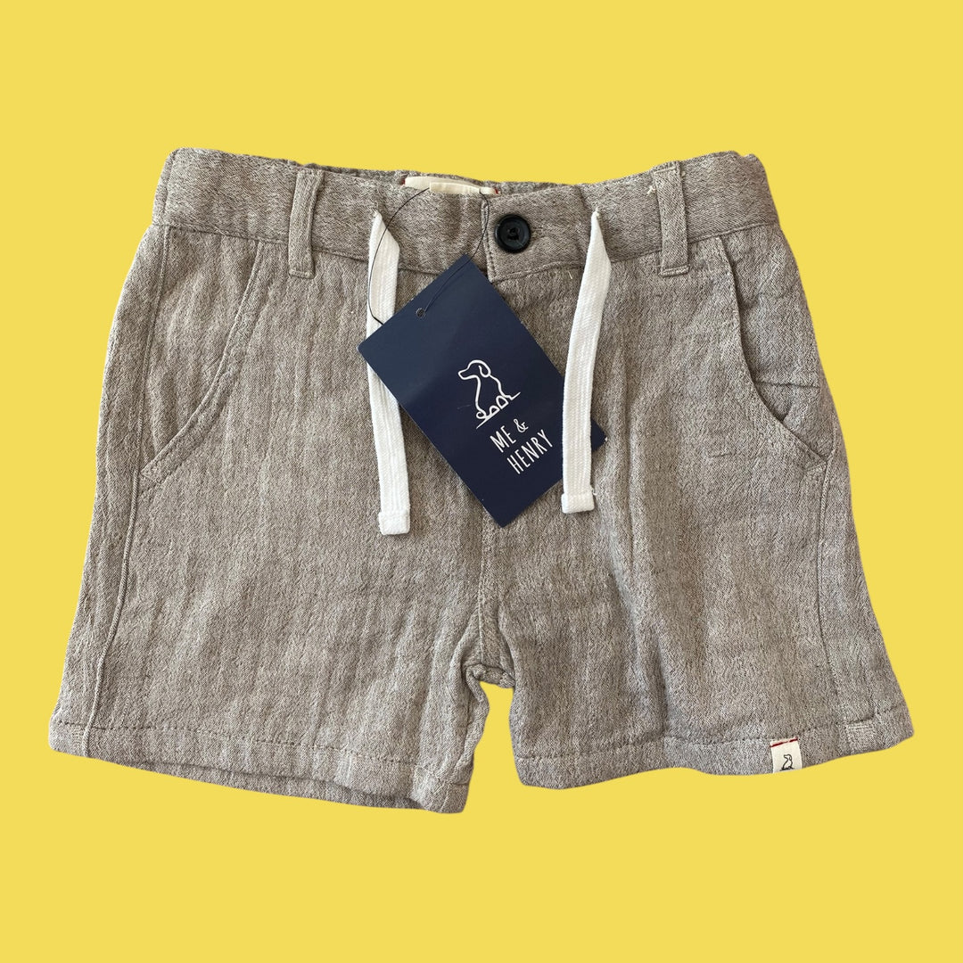 light brown Me &amp; henry nwt gauze shorts, 3/4Y