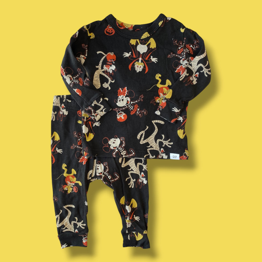 Black Gap 2 piece , 6-12m