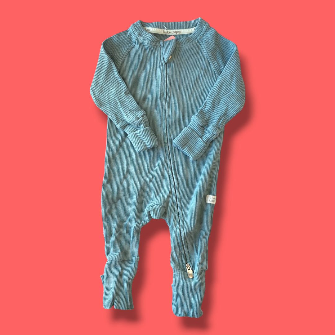 Blue Loulou Lollipop Sleeper, 0-3m