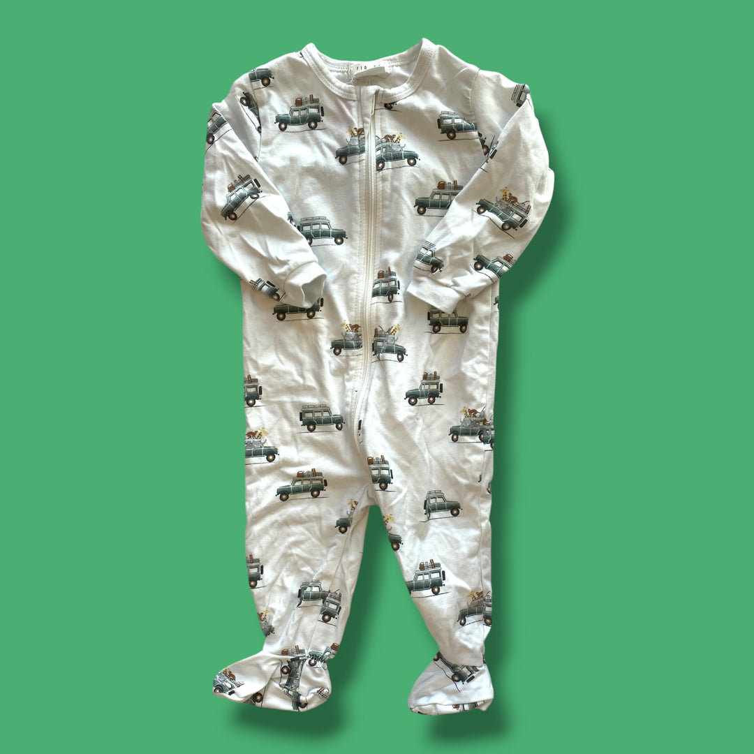 White Firsts Sleeper, 6m