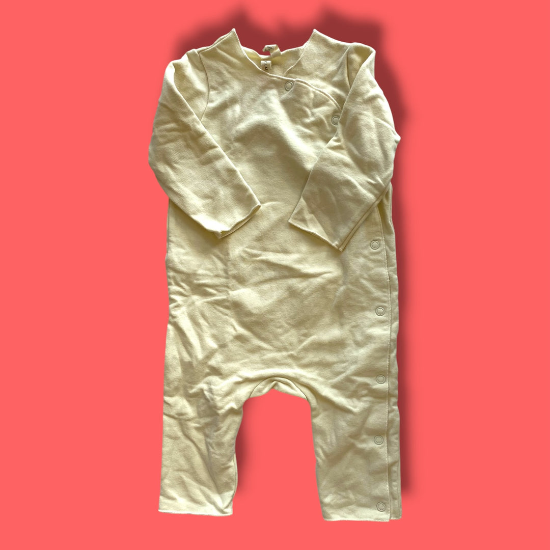 Cream Grey Label Romper, 3-6m