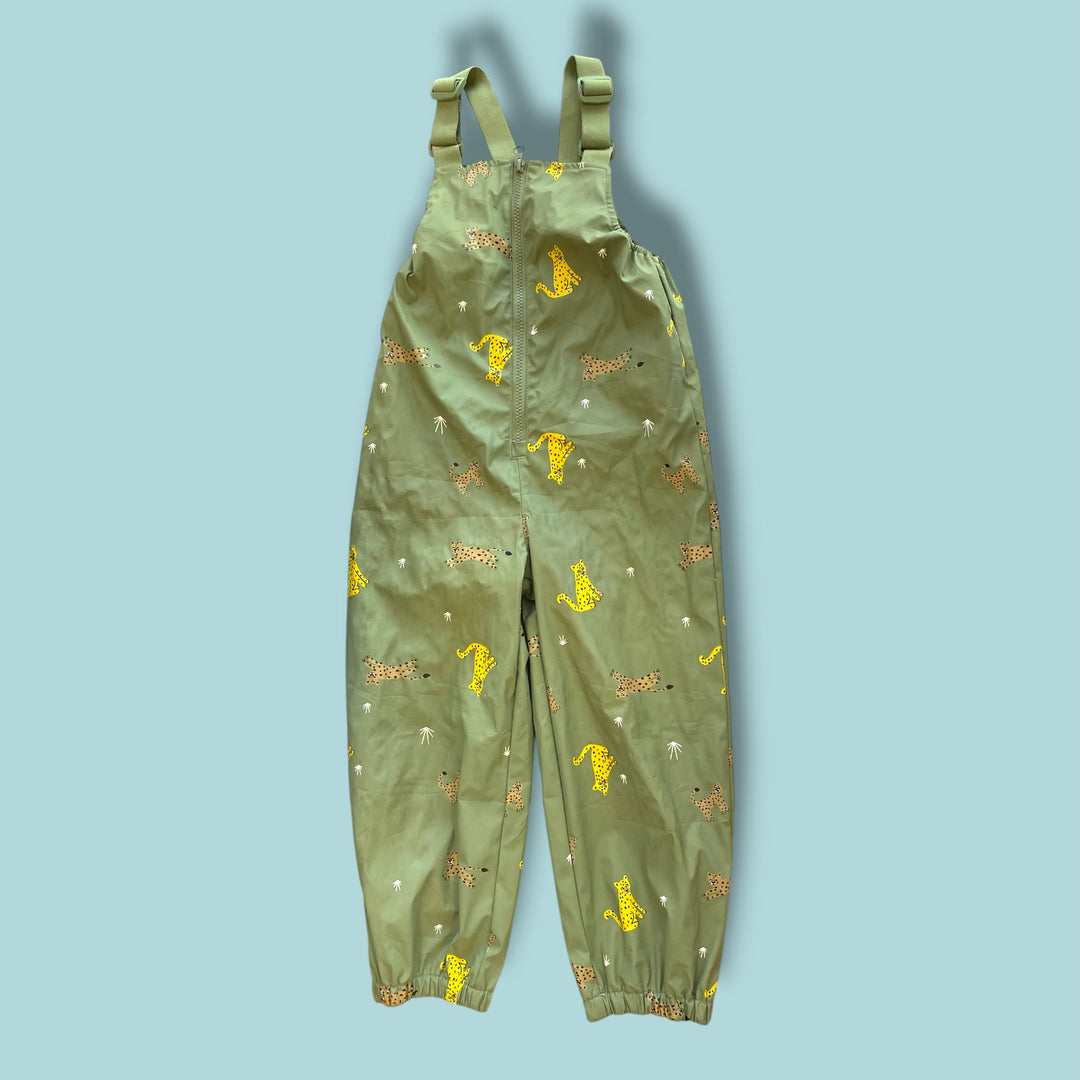 green Rise Little Earthling rain pants, 5/6y