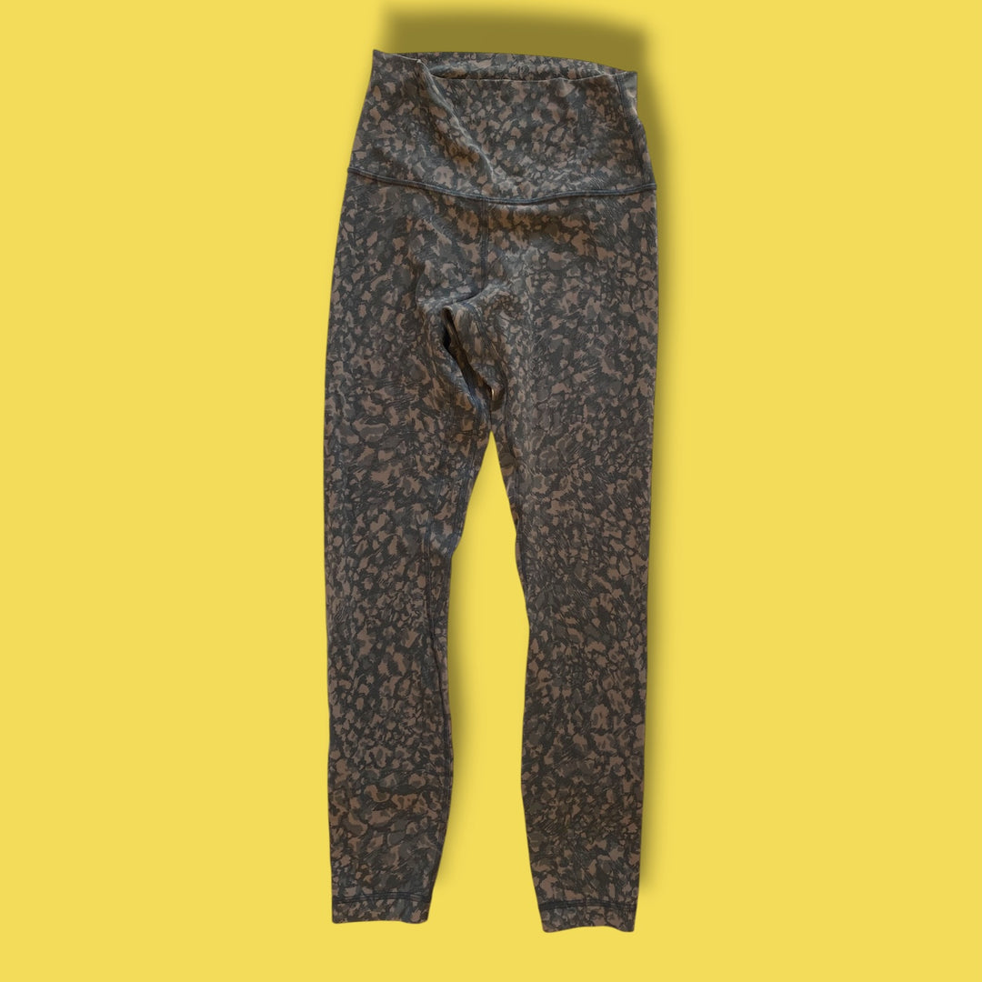 brown lululemon legging, 4 adult