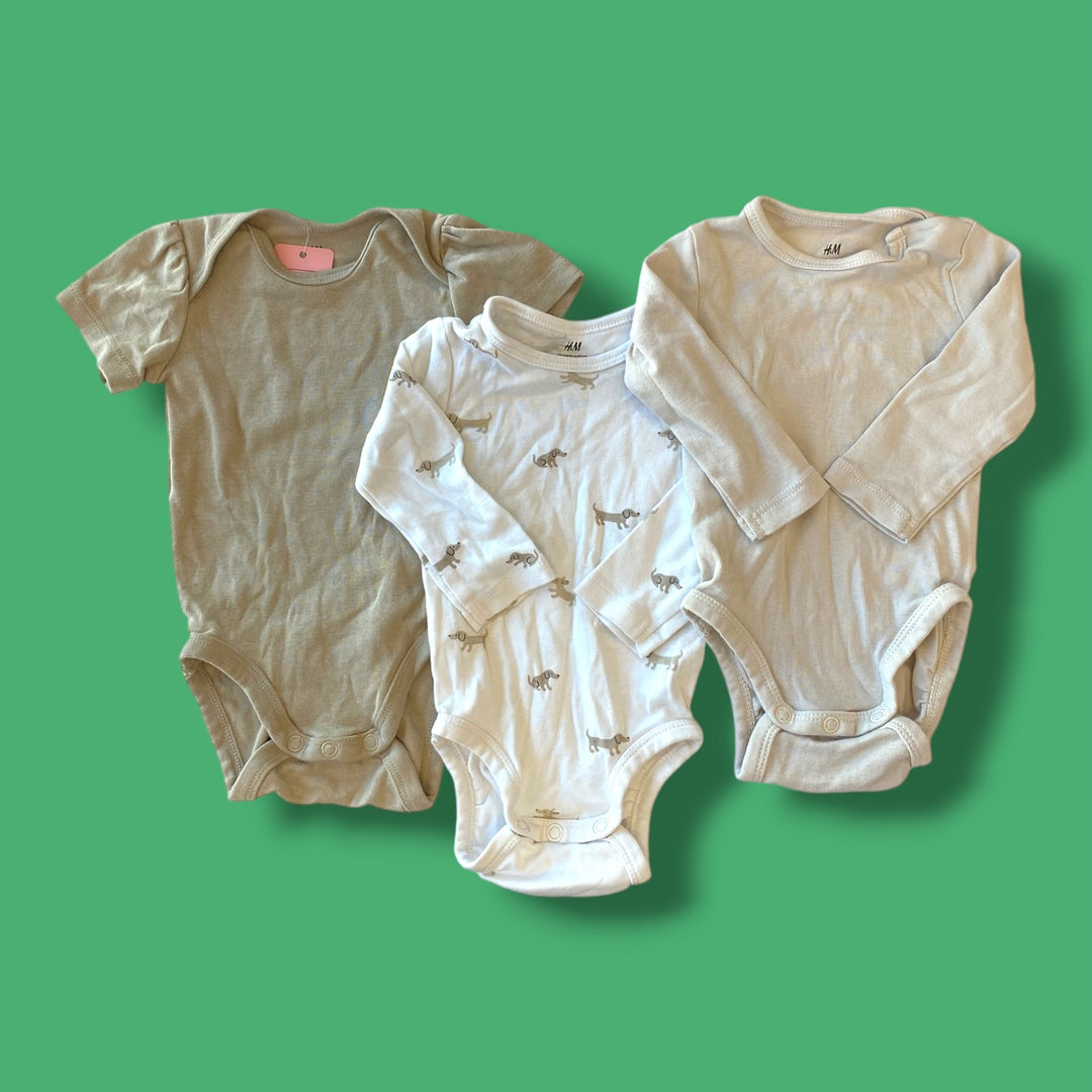 h&amp;m bodysuit set, 3m