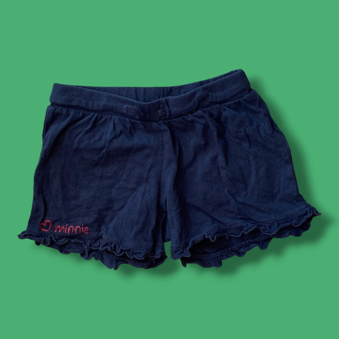 blue Disney minnie shorts, 6Y