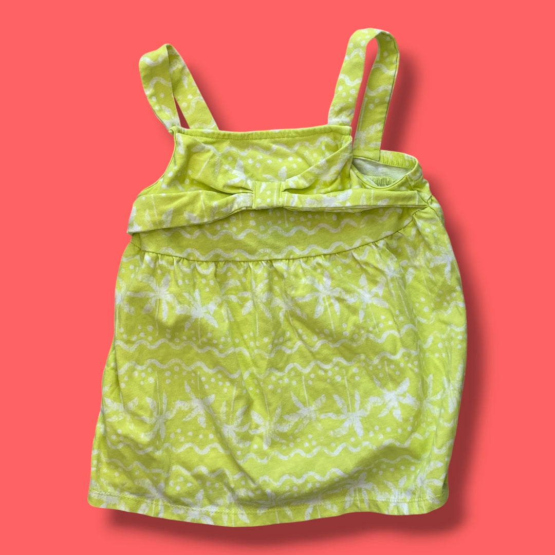 green Carters bow tank, 6Y