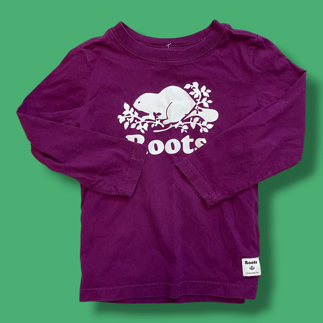 Purple Roots Long Sleeve, 3Y