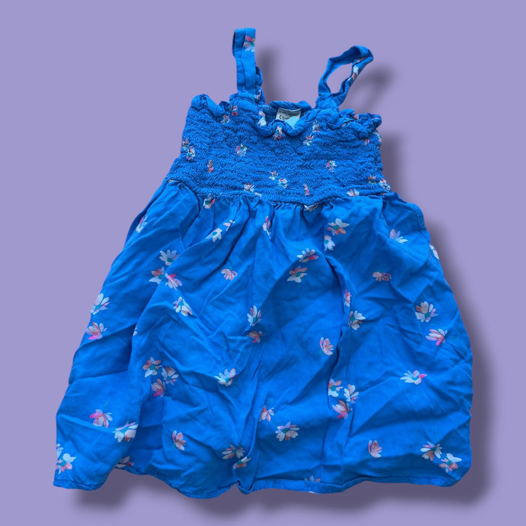 Blue Carters Dress, 3Y