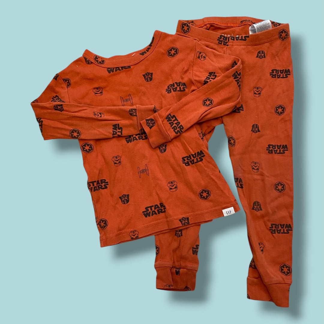 orange Gap star wars pjs, 3Y