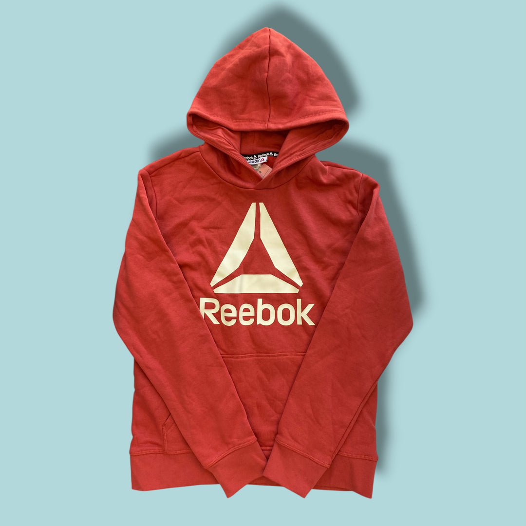 red reebok sweatshirt, 14/16y