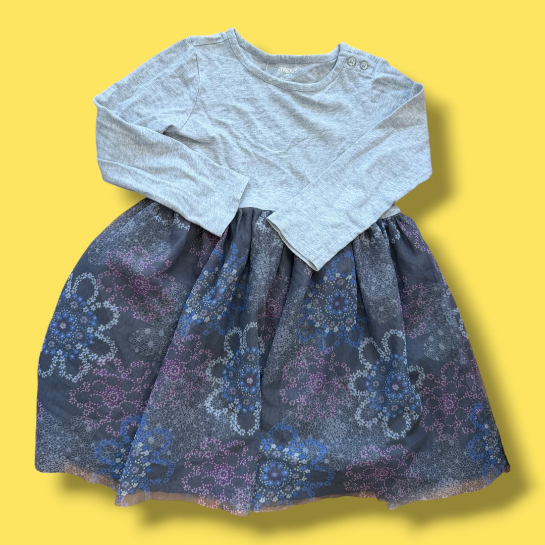 Grey Gymboree Dress, 5Y