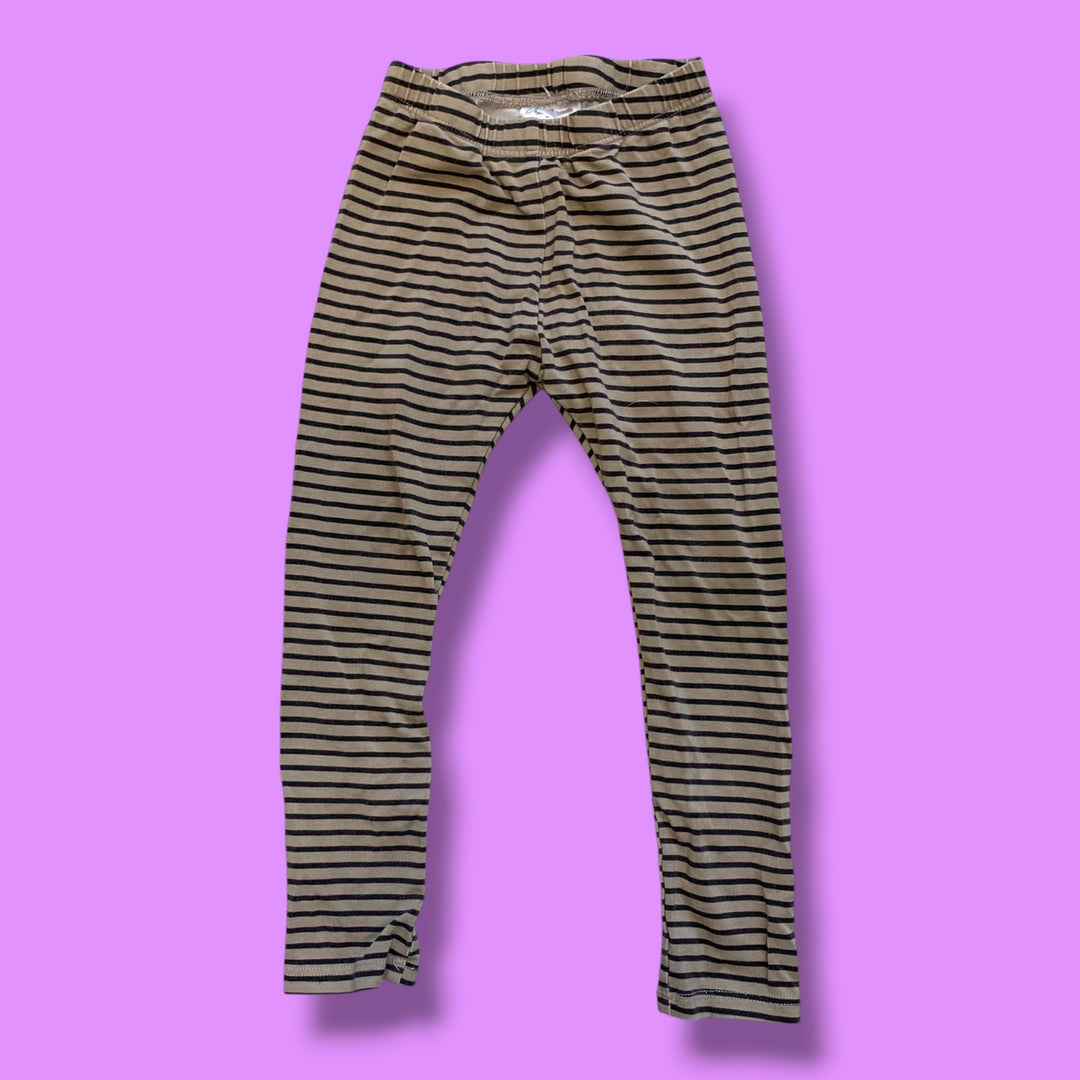 Brown Jax &amp; Lennon striped pants, 2-3Y