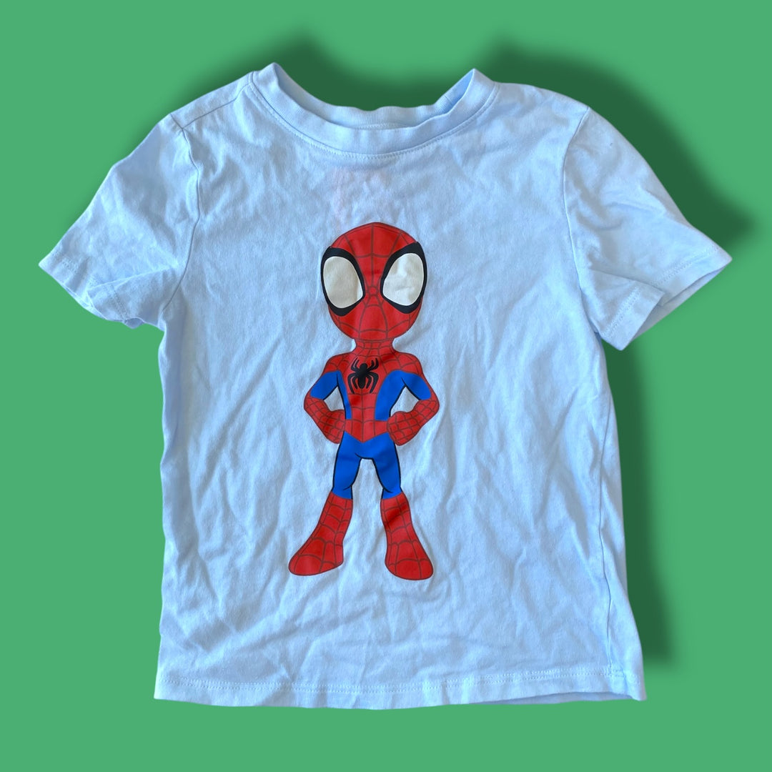 blue Old Navy spiderman, 5Y