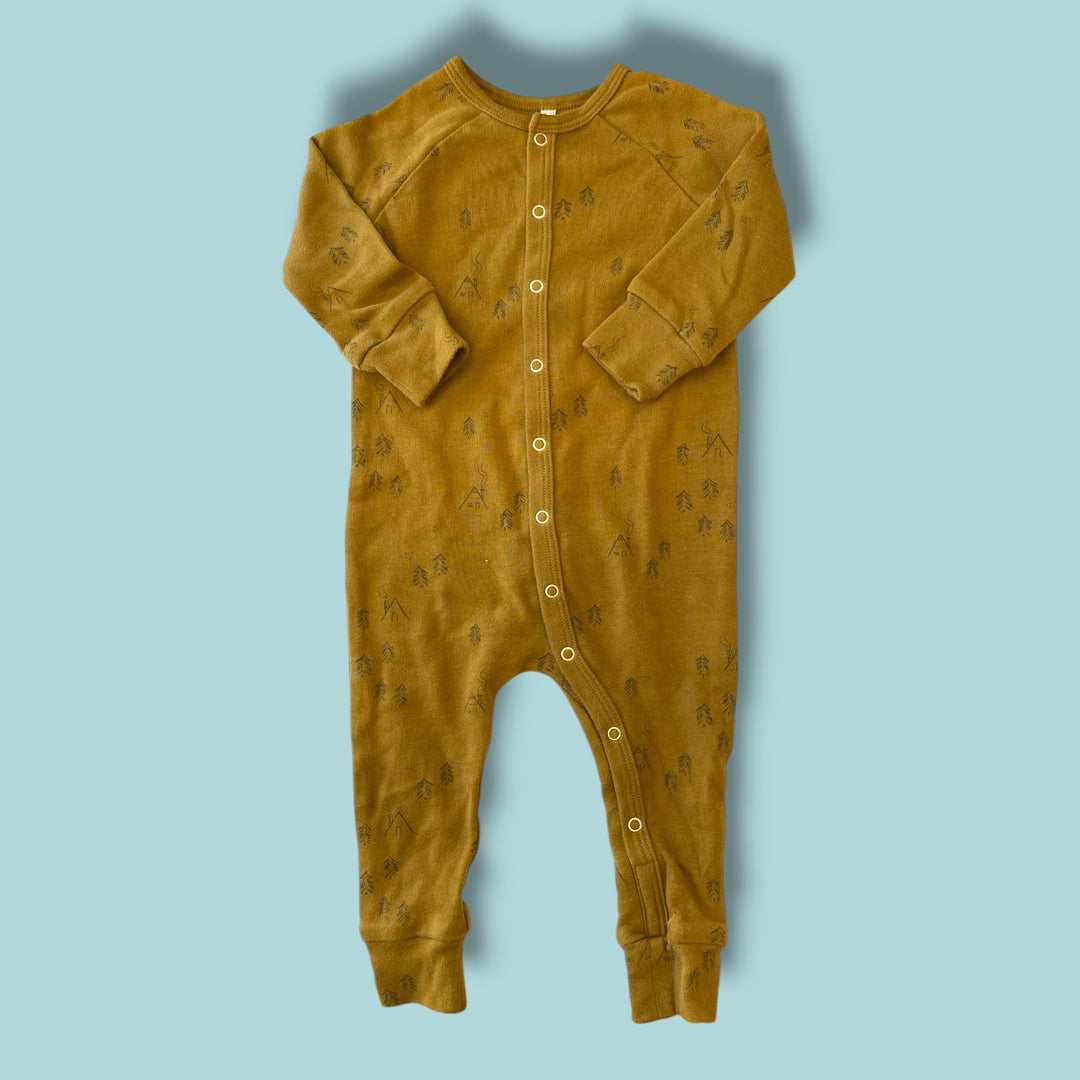 Brown Rylee &amp; Cru Sleeper, 6-12m