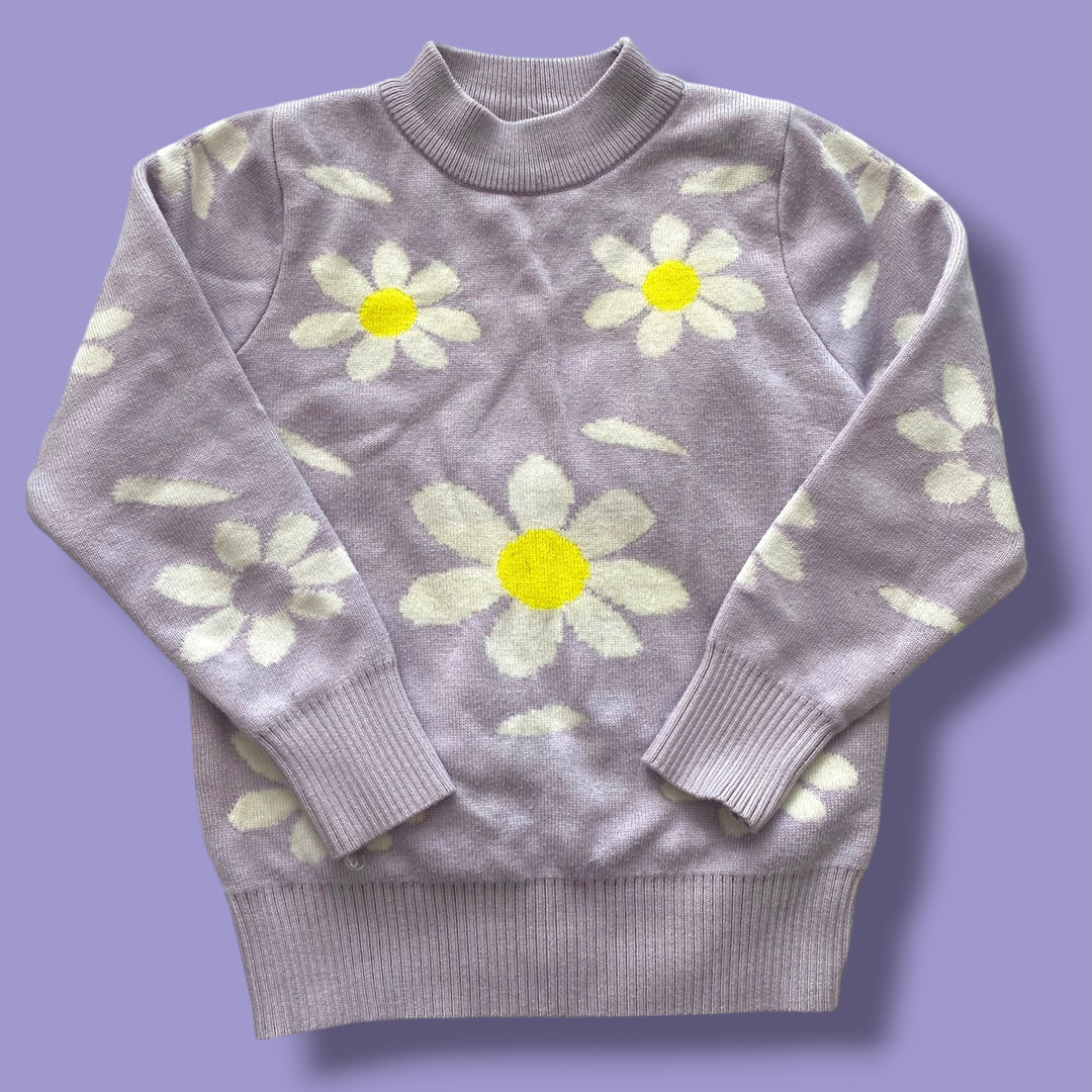 Purple Unknown Knit, 3Y