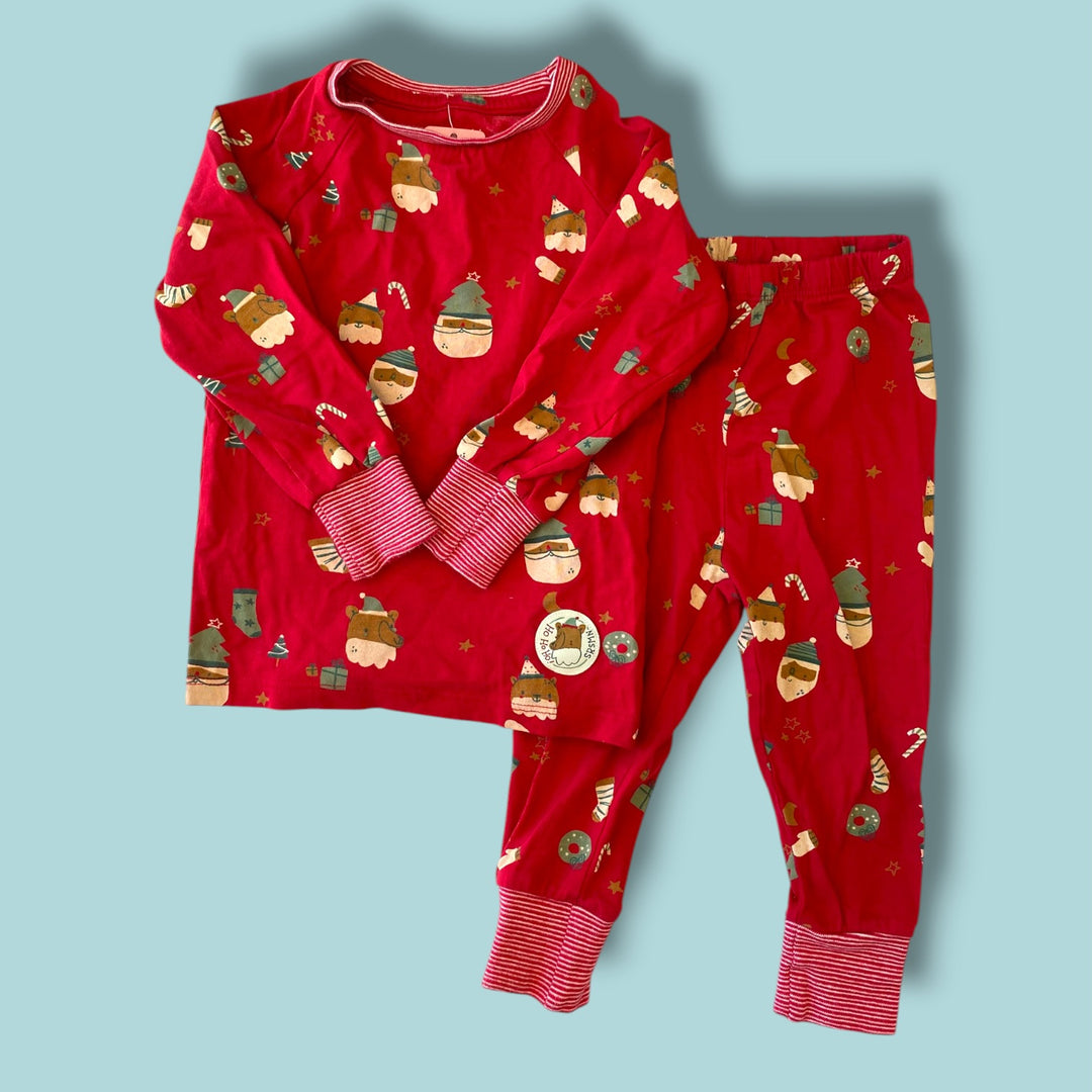 Red Souris Mini 2 piece set, 12-18m