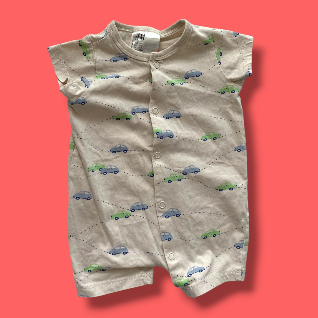 White H&amp;M Romper, NB