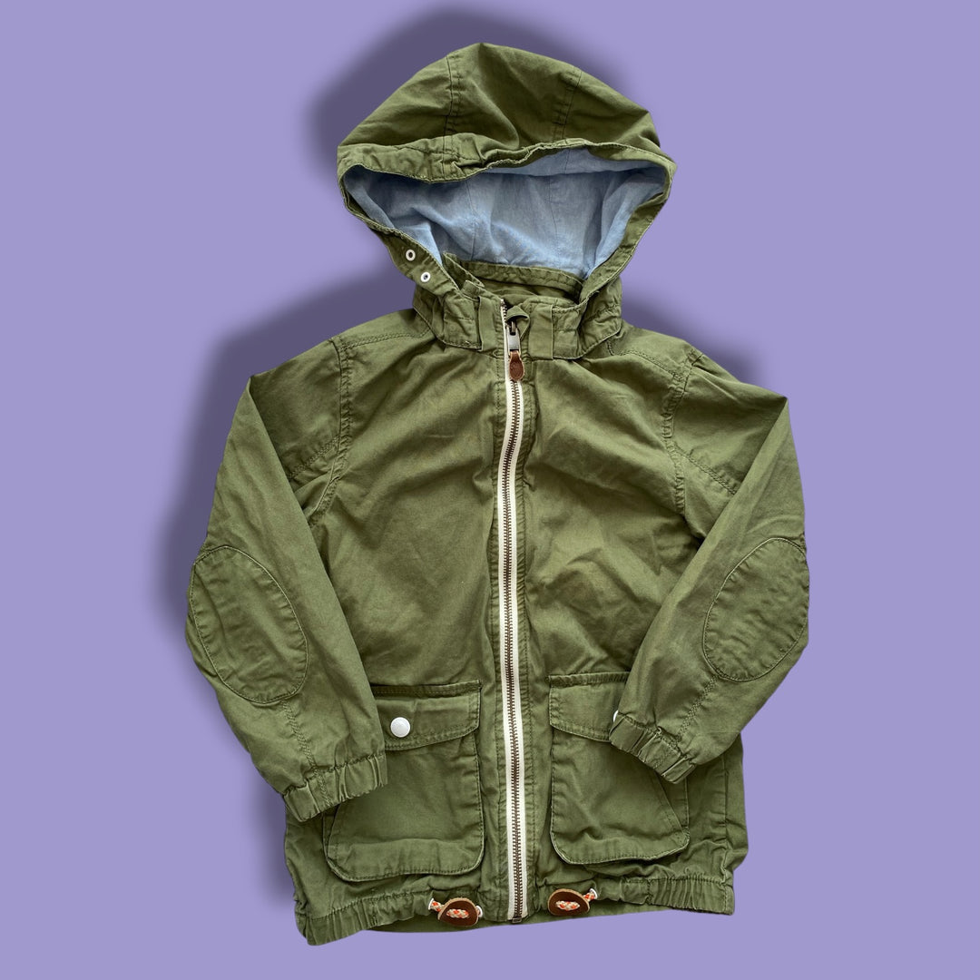 Green LOGG Spring Jacket, 5-6Y