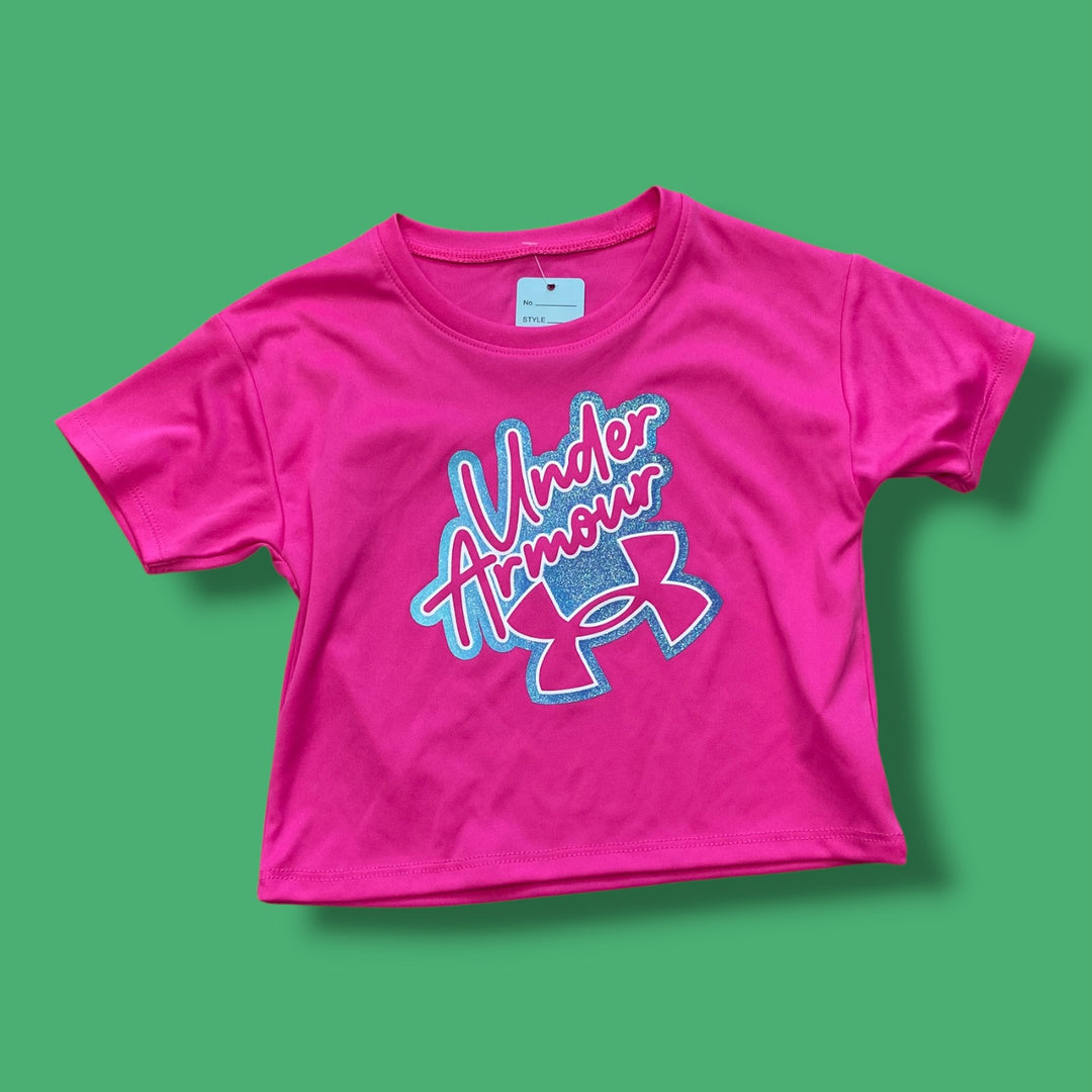 Pink Under Armor NWT tee, 3Y