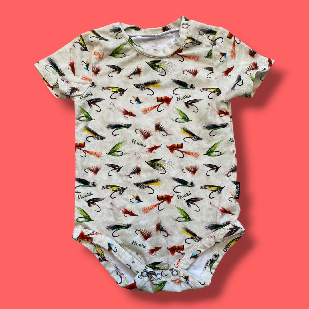 beige Hooke fishing bodysuit, 18m