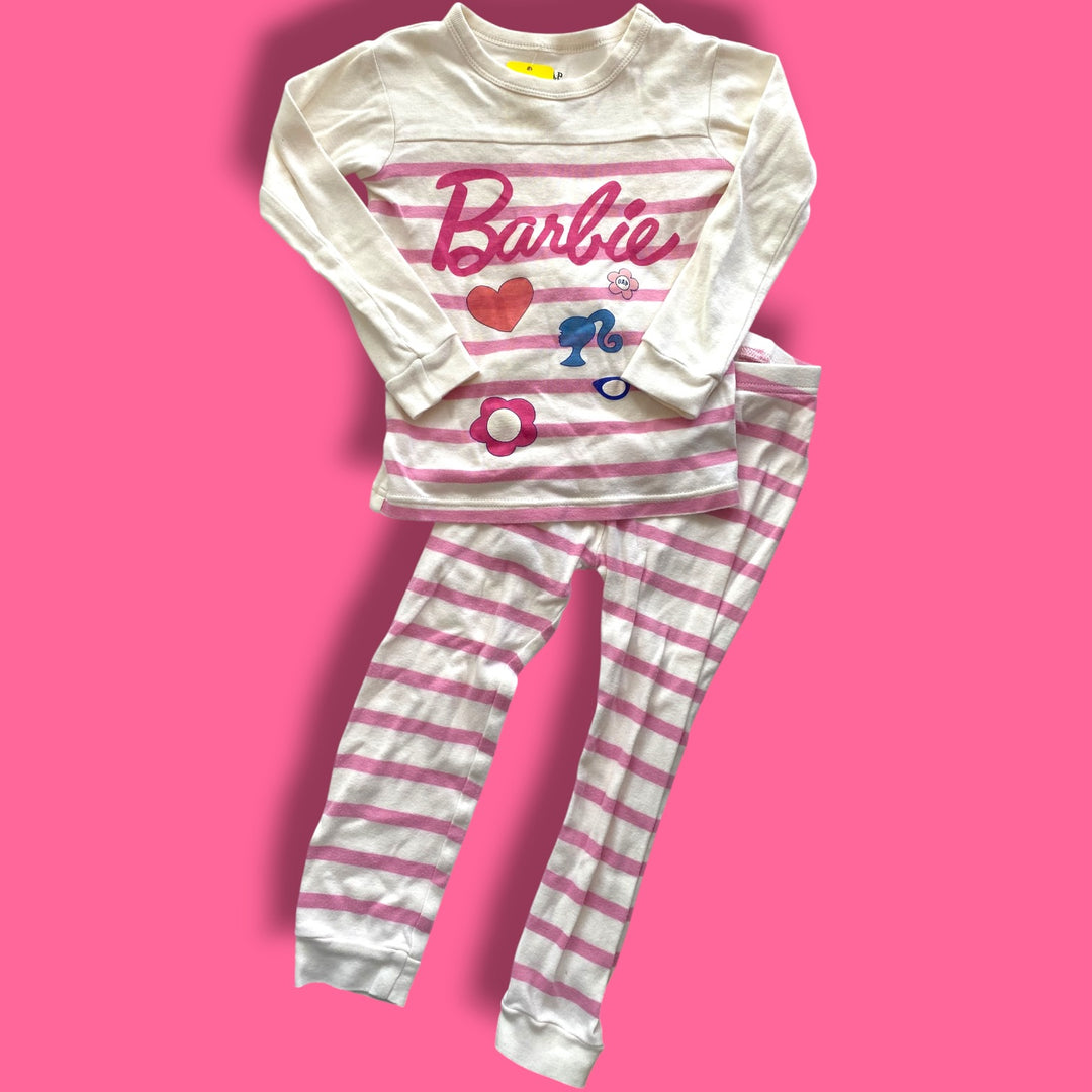 Pink/White Gap 2 piece, 4Y