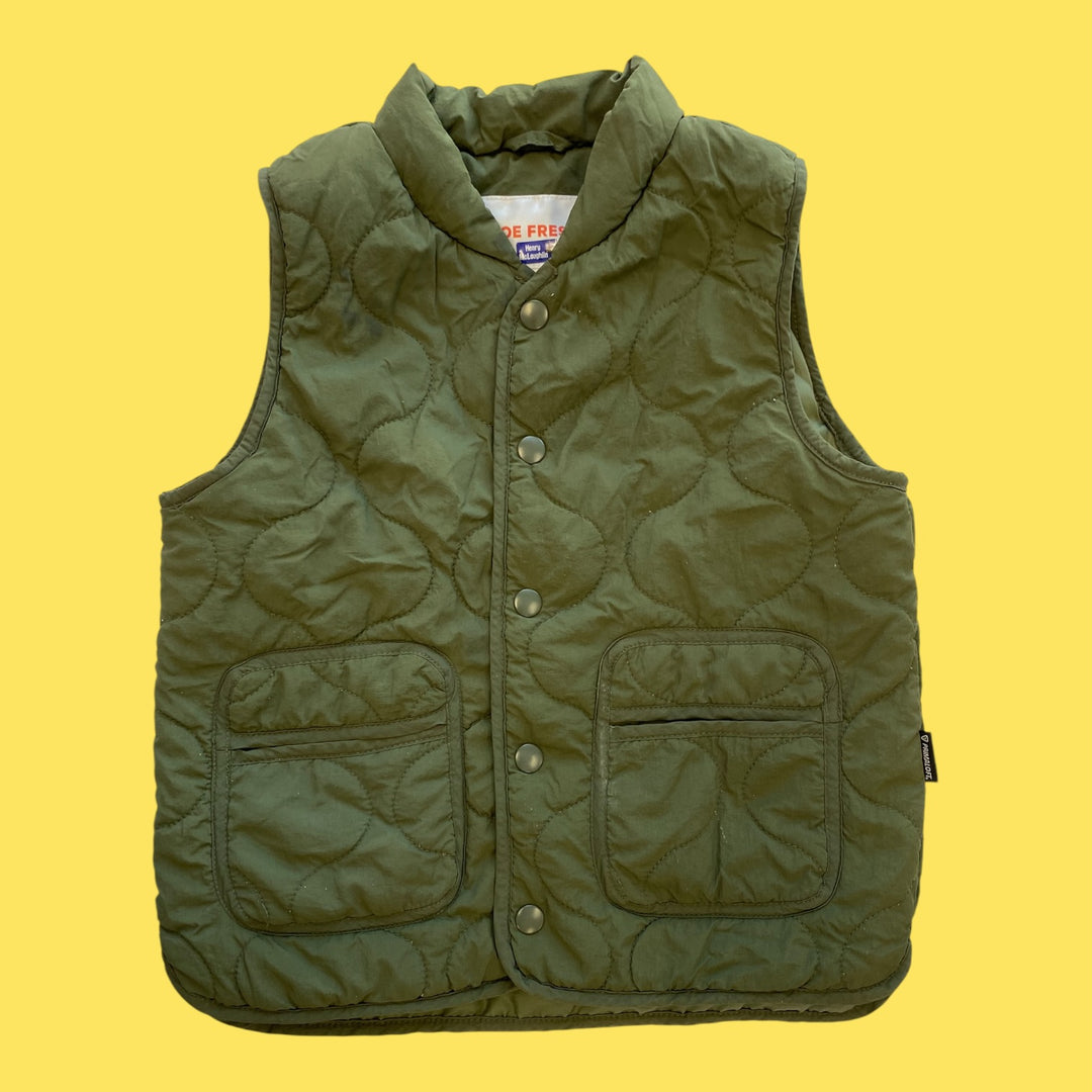 green Joe Fresh vest, 5y