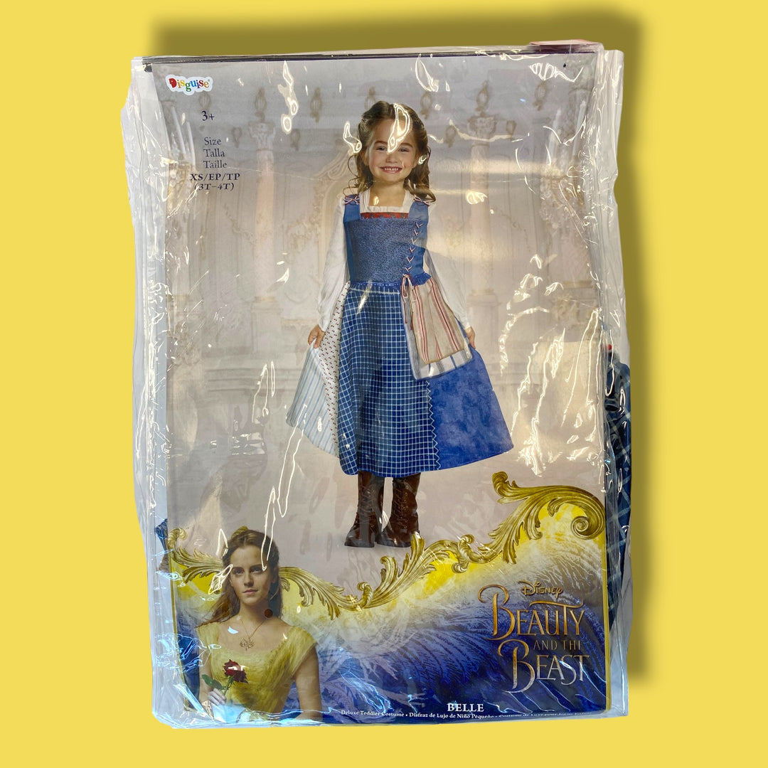 Blue Beauty &amp; Beast Belle, 3-4Y