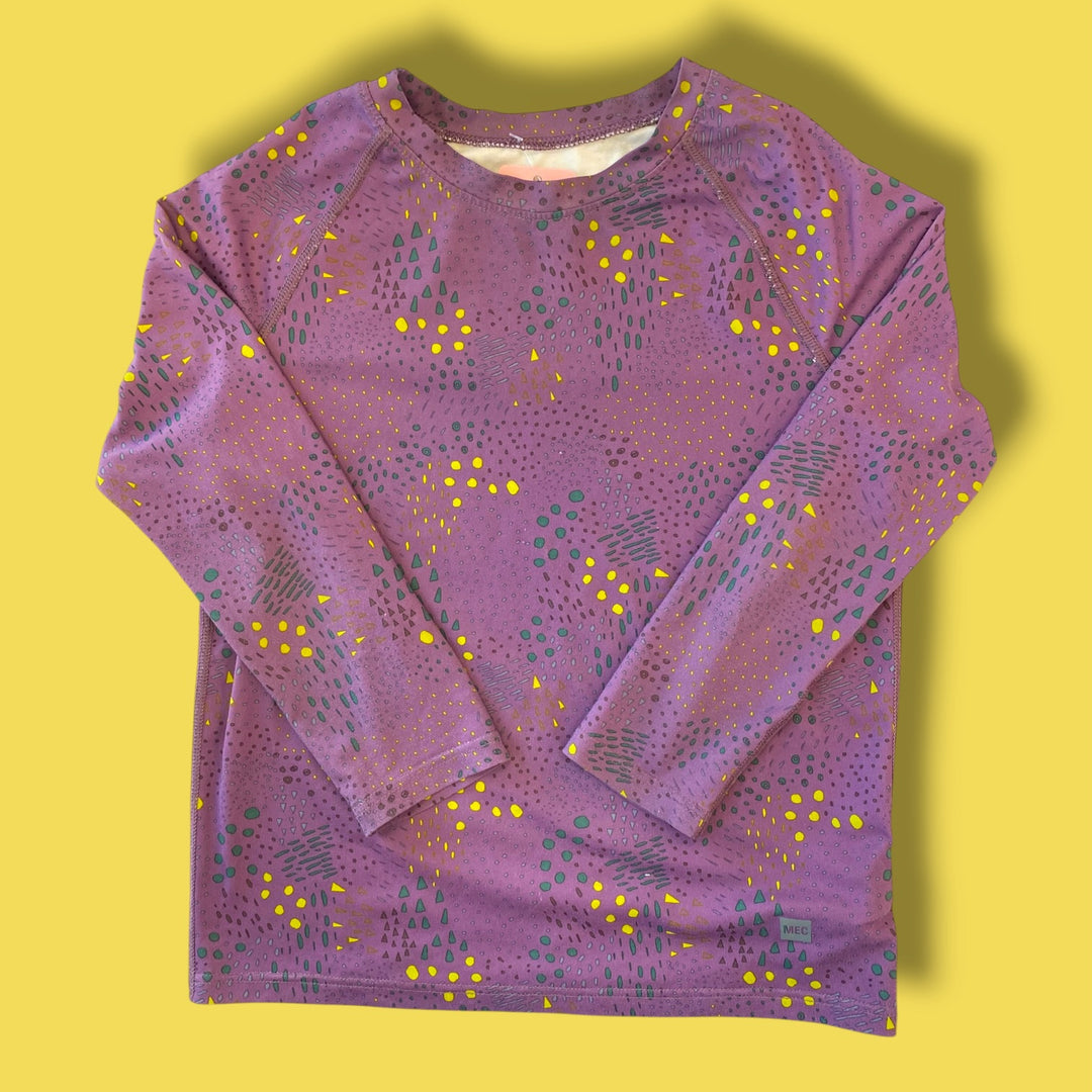 Purple Mec Long Sleeve, 4Y