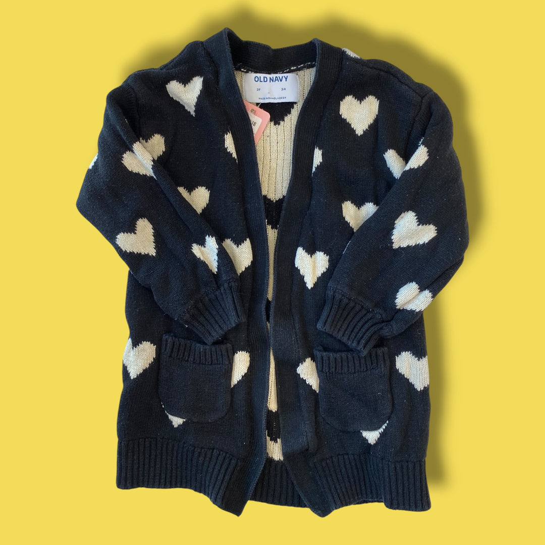 Black Old Navy Sweater, 3Y