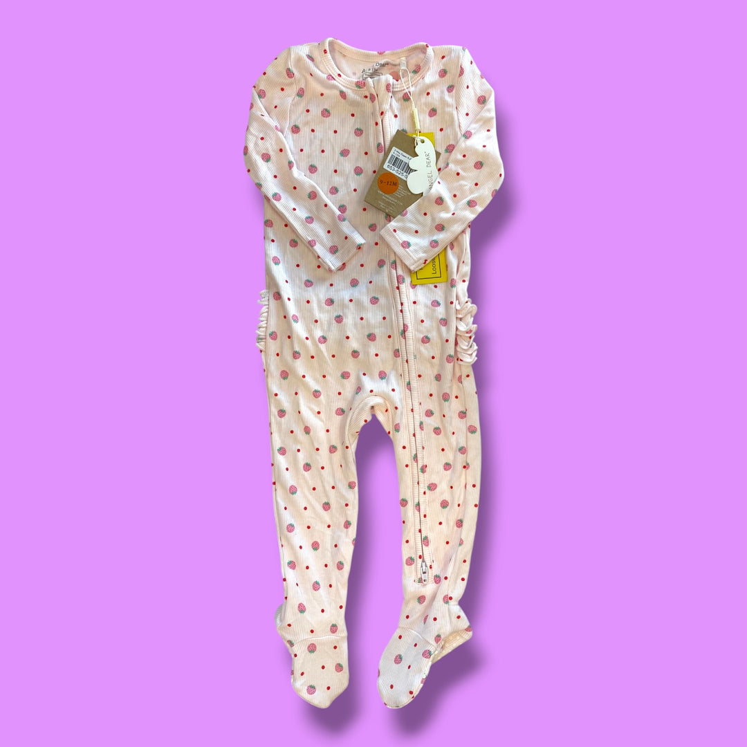 pink angel dear sleeper NWT, 9-12m
