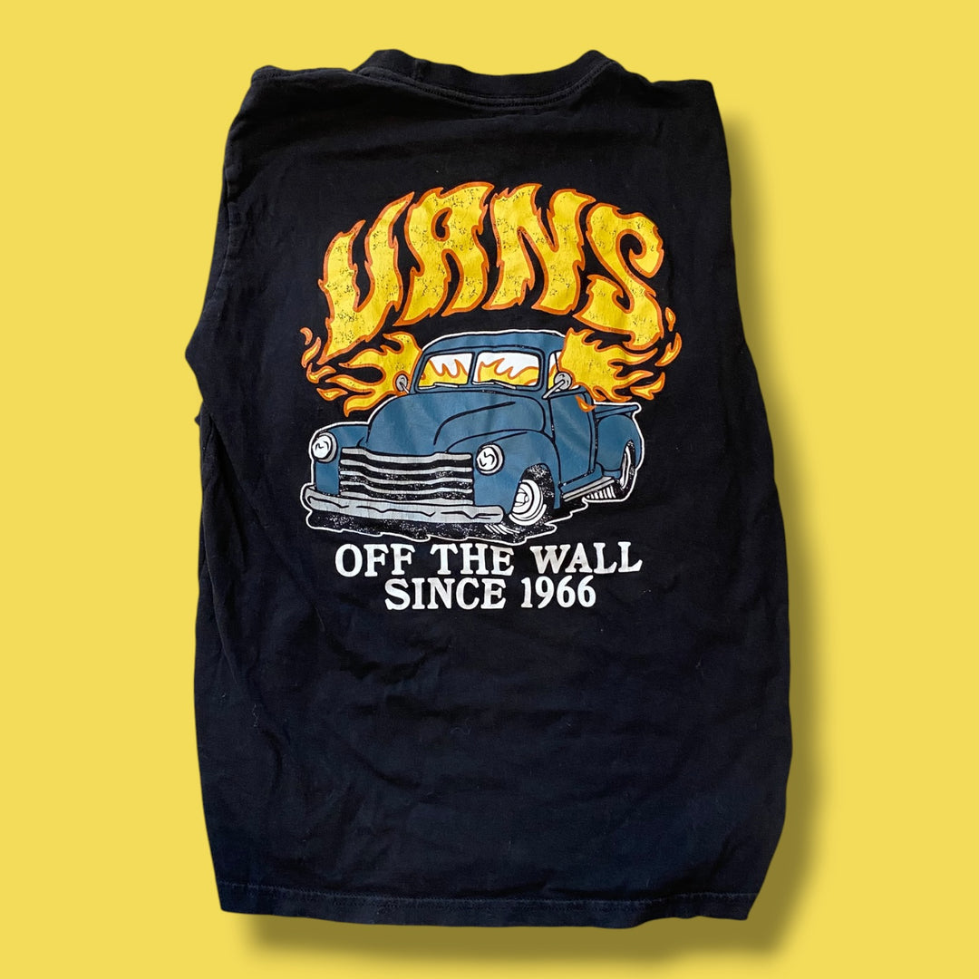 black Vans long sleeve, 8-10y