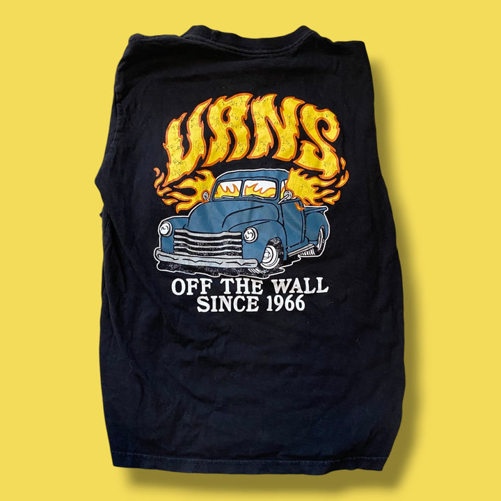 black Vans long sleeve, 8-10y