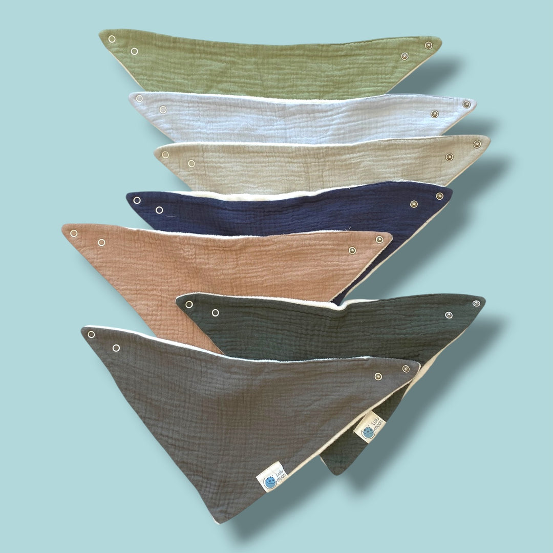 LuluMoon Set of 7 Bibs
