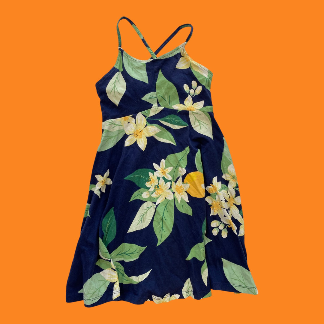 Old Navy floral dress, 6/7y