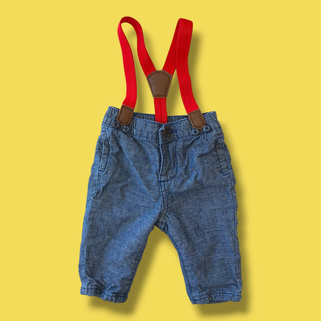 blue bgosh pants, 3m