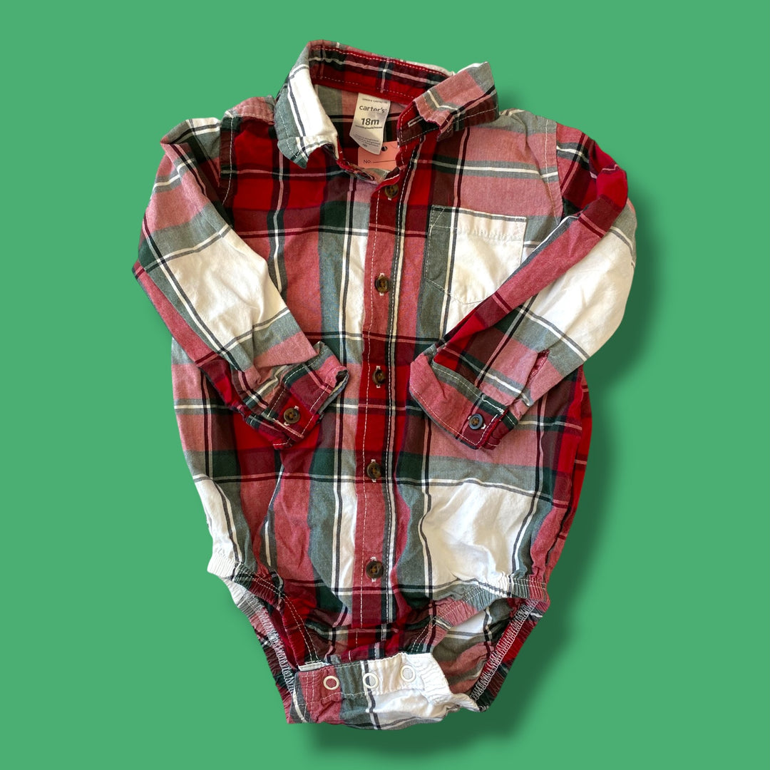 red carters bodysuit, 18m
