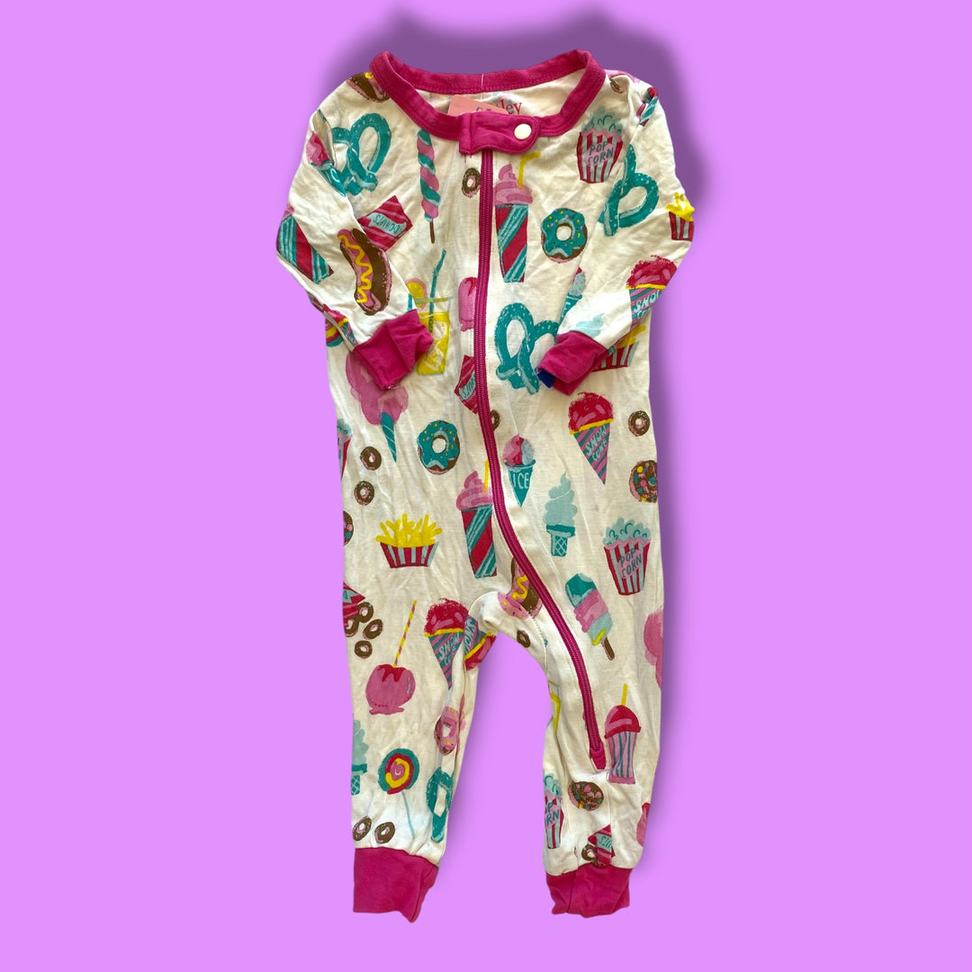 pink Hatley sleeper, 0-3m