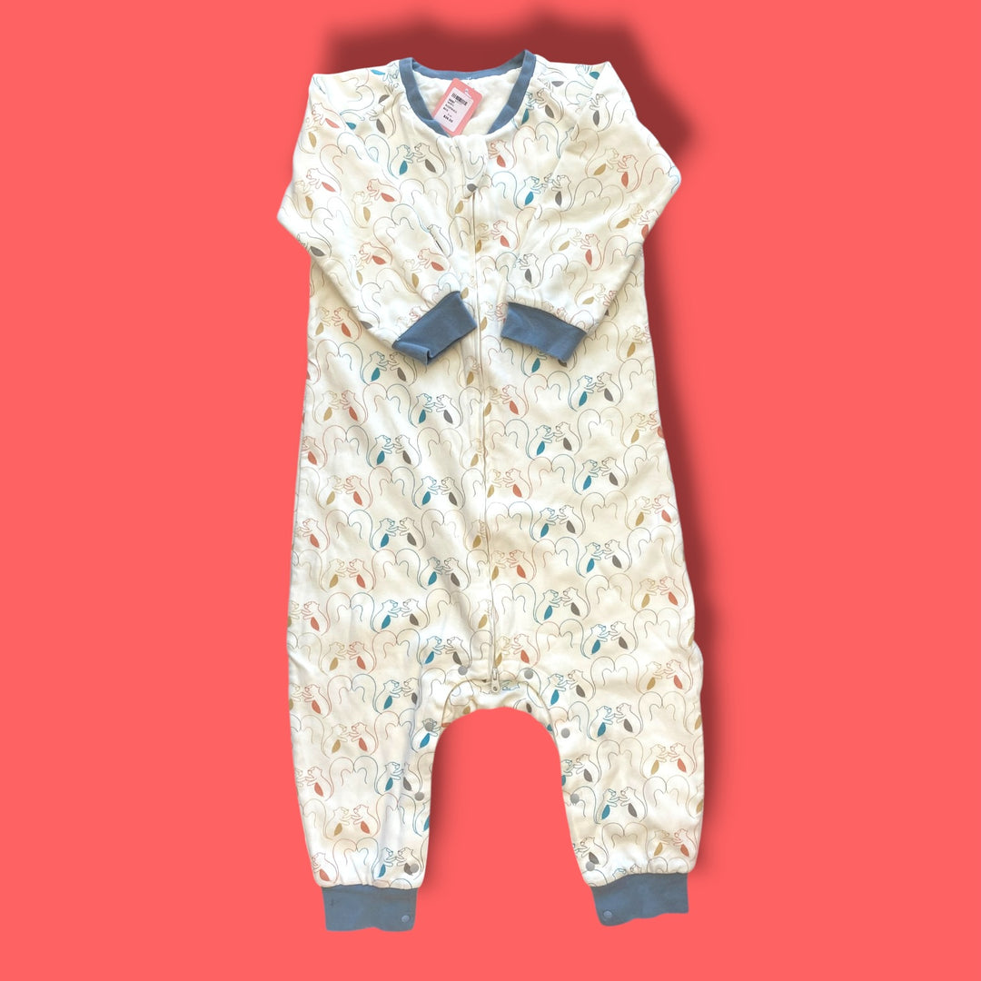 white nest sleepwalk bag, 2-4Y