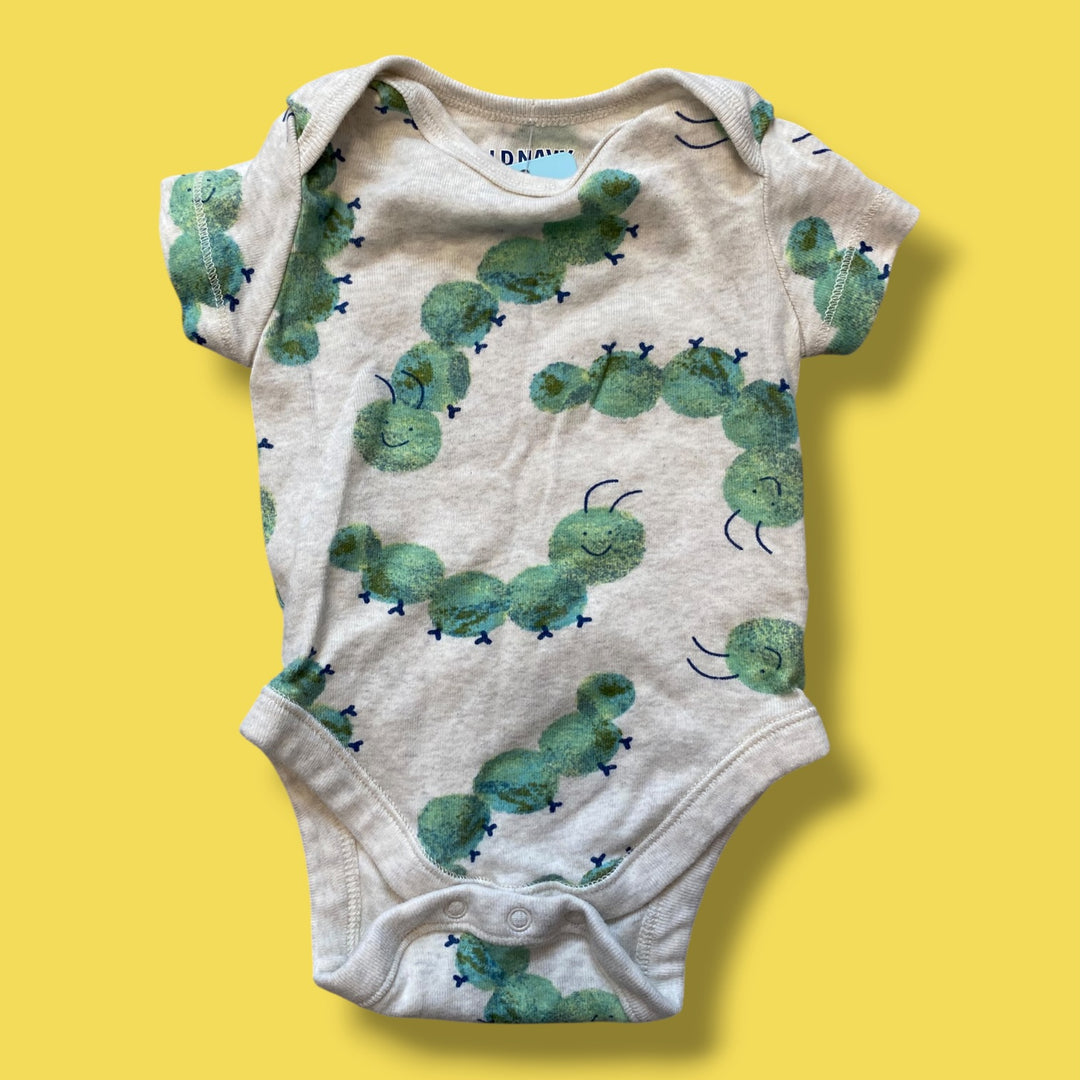 White Old Navy Bodysuit, 0-3m