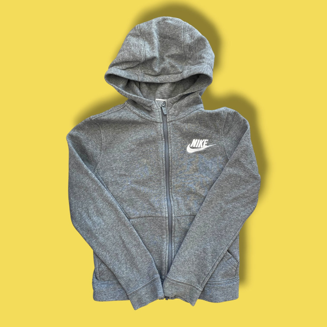 Grey Nike Zip Up , 5-6Y