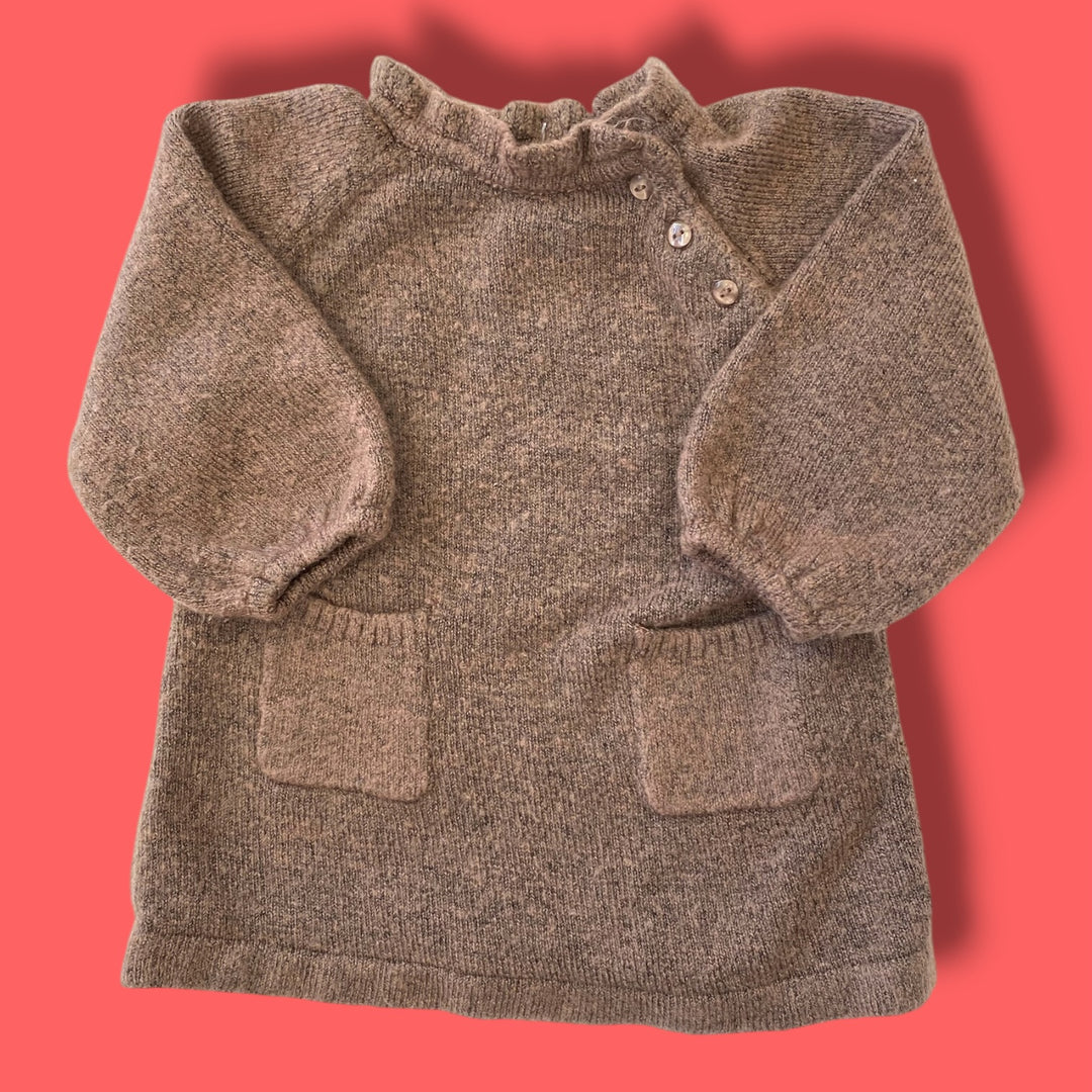 purple zara sweater, 9-12m