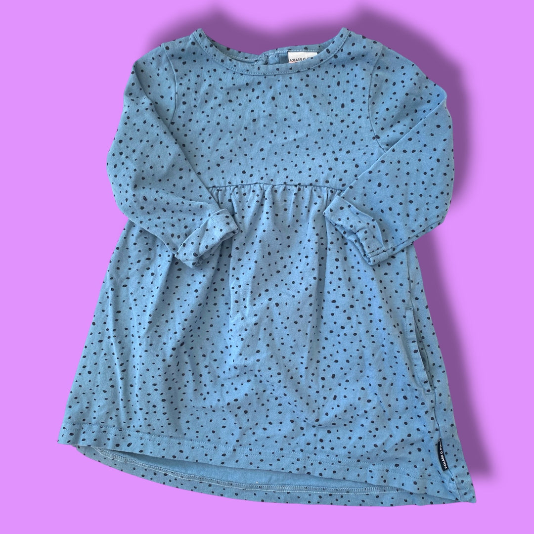 blue Polarn O Pryet Dress, 12-18m