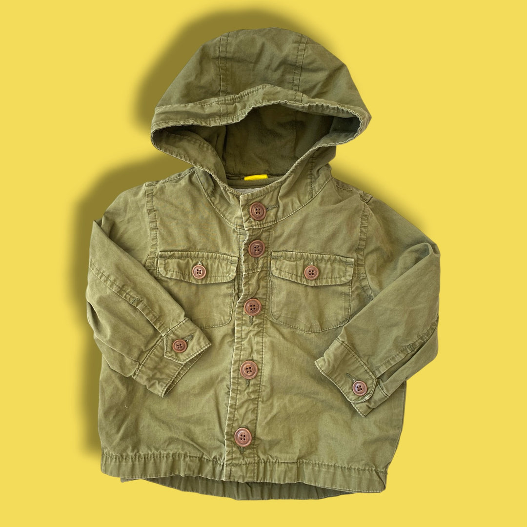 Green Gap Lined Jacket, 18-24m
