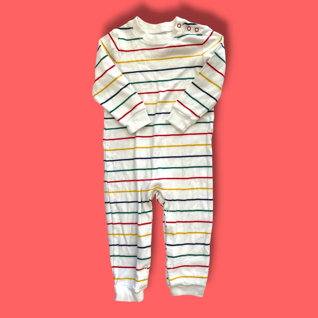 White hbc romper, 18-24m