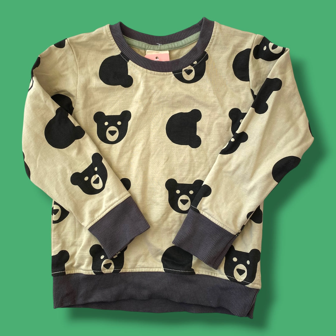 tan turtledove  long sleeve, 4/5y
